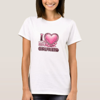 Ich liebe mein Freundin T-Shirt