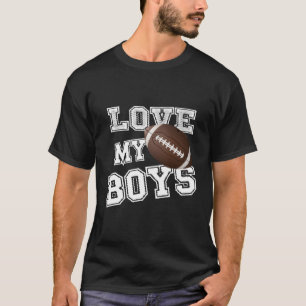 Ich Liebe mein Fußball für Mamas - Fußball-Mama T-Shirt