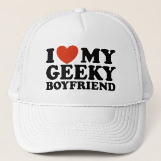 Ich Liebe Mein Geeky Boyfriend Truckerkappe