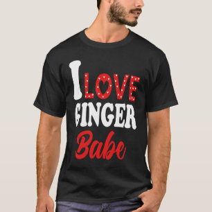 Ich Liebe mein Ginger Babe Redhead T-Shirt