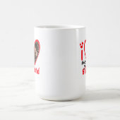 Ich Liebe mein Girlfriend Foto Geschenk Kaffeetasse (Mittel)