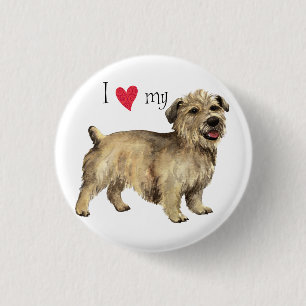 Ich Liebe mein Glen von Imaal Terrier Button