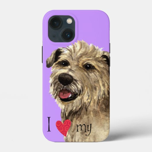 Ich Liebe mein Glen von Imaal Terrier Case-Mate iPhone Hülle (Rückseite)