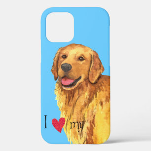 Ich Liebe mein Goldenes Retriever Case-Mate iPhone Hülle
