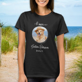 Ich Liebe mein goldenes Retriever Custom Pet Hund T-Shirt