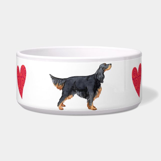 Ich Liebe mein Gordon Setter Napf (Rechts)