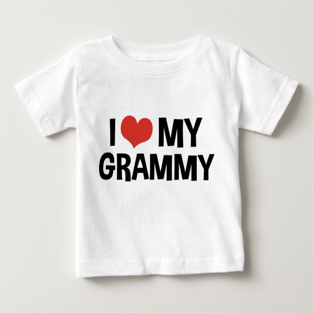 Ich Liebe mein Grammy Baby T-shirt (Vorderseite)