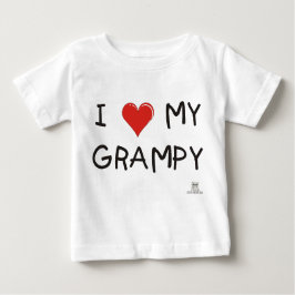 ICH LIEBE MEIN GRAMPY BABY T-SHIRT