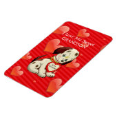 Ich Liebe mein Grandson... Valentinwünsche Magnet (Linke Seite)