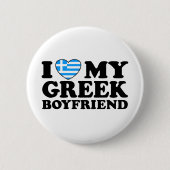 Ich Liebe mein Griechischer Freund Button (Vorderseite)