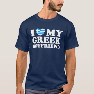 Ich Liebe mein Griechischer Freund T-Shirt