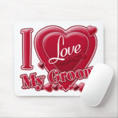 Ich Liebe mein Grobrot - Herz Mousepad (Mit Mouse)