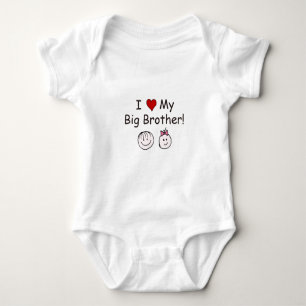 Ich Liebe mein großer Bruder! Baby Strampler