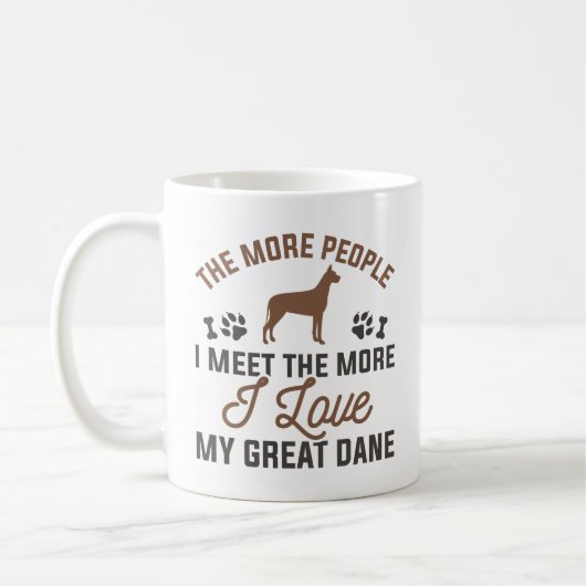 Ich Liebe mein großes Ding Kaffeetasse (Links)