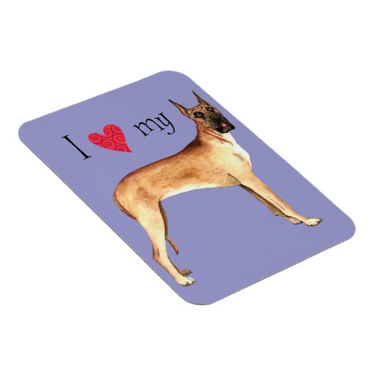 Ich Liebe mein großes Ding Magnet (Rechte Seite)