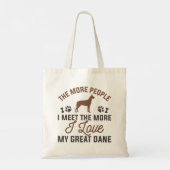 Ich Liebe mein großes Ding Tragetasche (Rückseite)