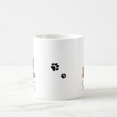 Ich Liebe mein Großhund Schwarzer Schäferhund Kaffeetasse (Mittel)