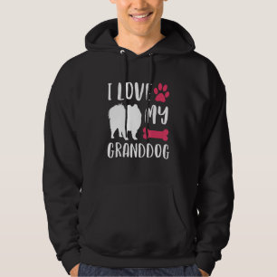 Ich Liebe mein Großhund Shirt Spitz Dog Oma Gr