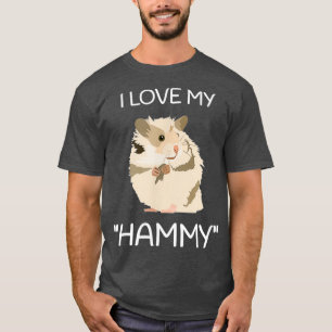 Ich Liebe mein Hamam Geschenk für Hamster Liebhabe T-Shirt
