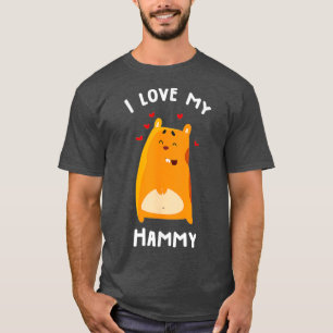 Ich Liebe mein Hamam-Shirt für Tierfreunde T-Shirt