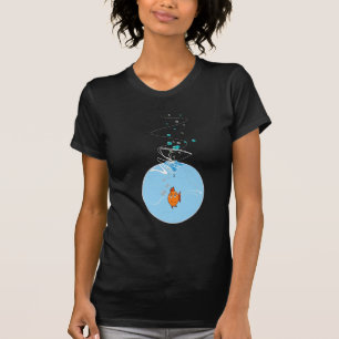 Ich Liebe mein Haustier Fisch in einem Beutel voll T-Shirt