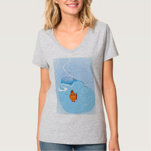 Ich Liebe mein Haustier Fisch T-Shirt