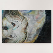 Ich Liebe mein Haustier Jigsaw Puzzle Dog Gemälde (Horizontal)