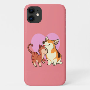 Ich Liebe mein Haustier Katze und Hund Case-Mate iPhone Hülle