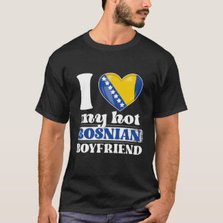 Ich Liebe mein heiß bosnisches Boyfriend Shirt Bos