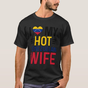 Ich Liebe mein heiß venezolanisches Ehemann eines T-Shirt