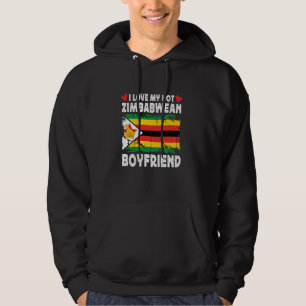 Ich Liebe mein heißer Freund Simbabwes, Couple Zim Hoodie