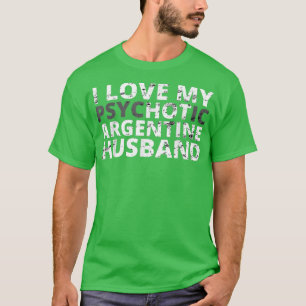 Ich Liebe mein heißes argentinisches Ehemann Funny T-Shirt