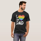 Ich Liebe mein Homosexuell-Vater LGBT T-Shirt (Vorne ganz)