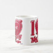 Ich Liebe mein Honig rot - Herz Kaffeetasse (Mittel)