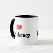 Ich Liebe mein Honig Tasse (Vorderseite Links)