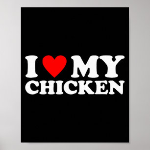 Ich liebe mein Huhn, ich liebe mein Huhn Poster