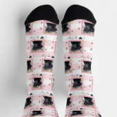 Ich Liebe mein Hund Foto Socken (Oben)