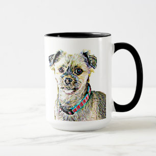 Ich Liebe mein Hund Personalisiert Kaffee Tasse