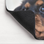 Ich Liebe Mein Hund personalisiertes Foto Mousepad (Ecke)