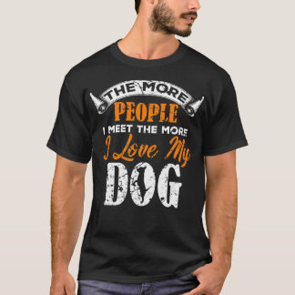 Ich Liebe mein Hund T-Shirt