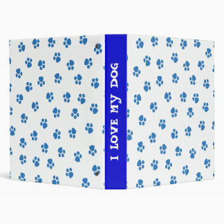 Ich Liebe mein Hund-Welpen-Druckgerät Binder 2,5 Cm Ordner