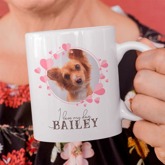 Ich Liebe Mein Hundekatzen mit benutzerdefiniertem Tasse