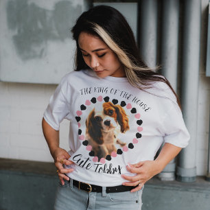 Ich Liebe mein Hundekatzenherz als Foto T-Shirt