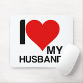 ICH LIEBE MEIN HUSBAND MOUSEPAD (Mit Mouse)