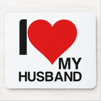 ICH LIEBE MEIN HUSBAND MOUSEPAD