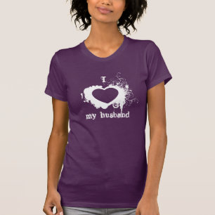 Ich Liebe mein Husband-Tee-Shirt T-Shirt