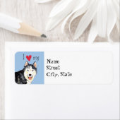 Ich Liebe mein Husky (Insitu)