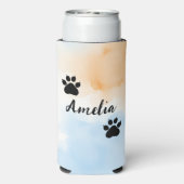 Ich Liebe mein Husky Personalisiert Selters Dosenkühler (Seltzer Rückseite)