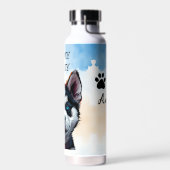 Ich Liebe mein Husky Personalisiert Trinkflasche (Links)