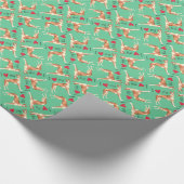 Ich Liebe mein Ibizan Hound Geschenkpapier (Ecke)